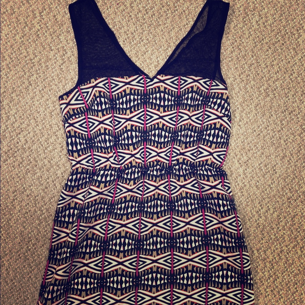 Tribal print dress